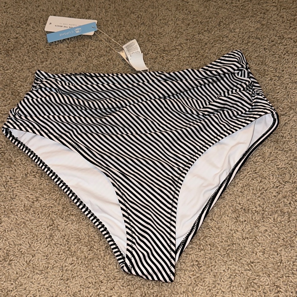 High waist bikini bottom